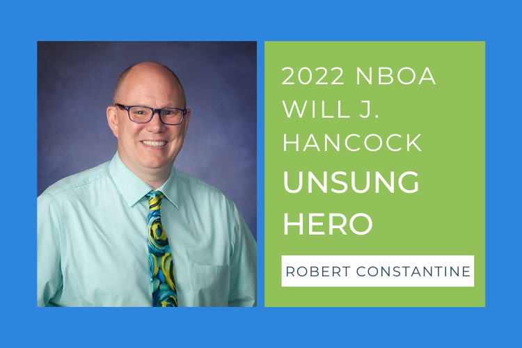 Unsung Hero Award recipient Robert Constantine
