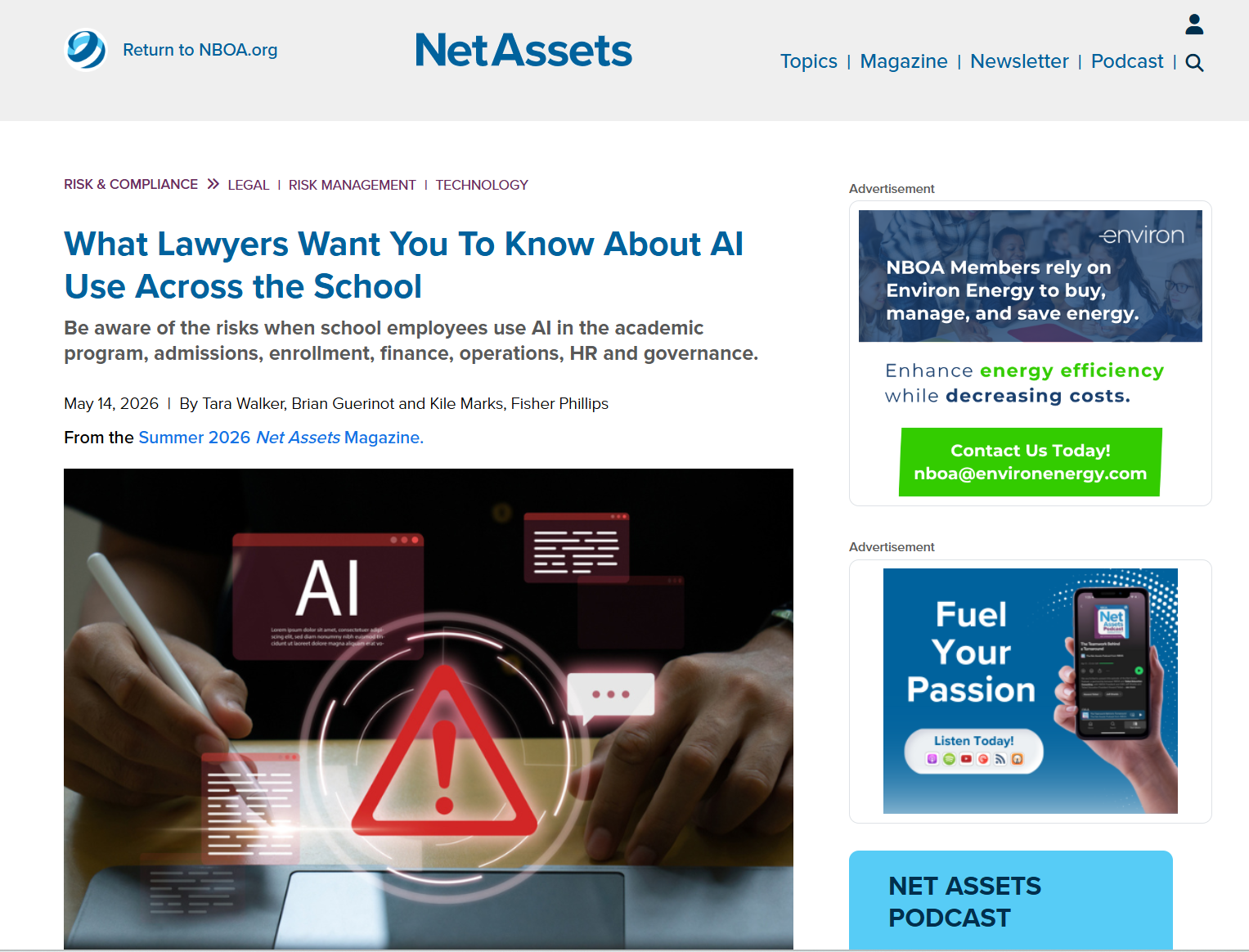 article page