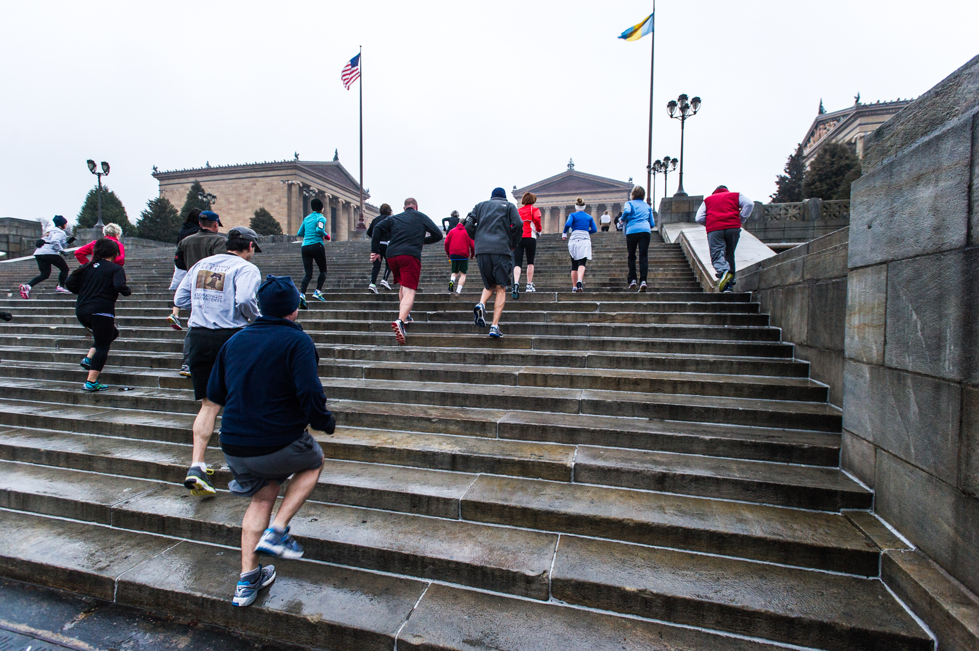 2013 Rocky run up museum steps