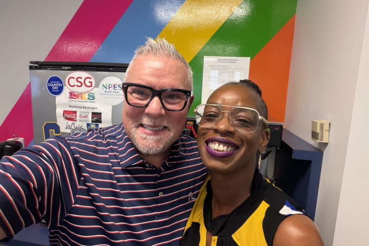 artesha moore Jeff Shields smiles in a selfie with Artesa Moore
