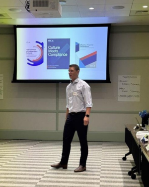 Brad Rathgeber presents to the NBOA Board of Directors, Fall 2025.