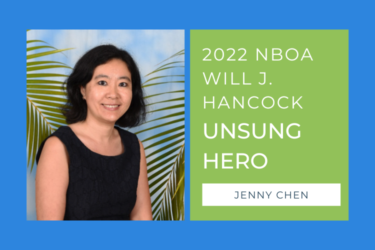 Jenny Chen, NBOA Unsung Hero
