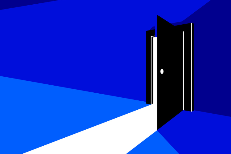 door open concept
