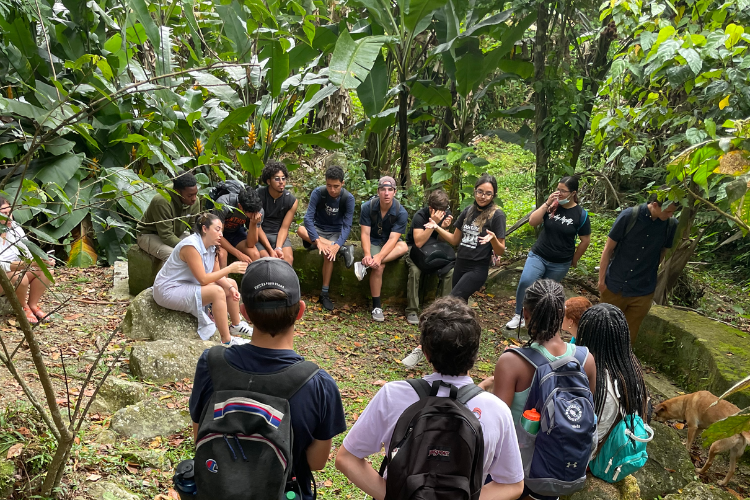 Students visiting Puerto Rico in June 2022. Photo courtesy of GEBG.