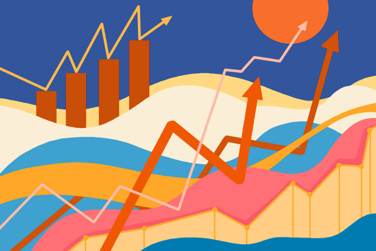 Global economy stock illustration