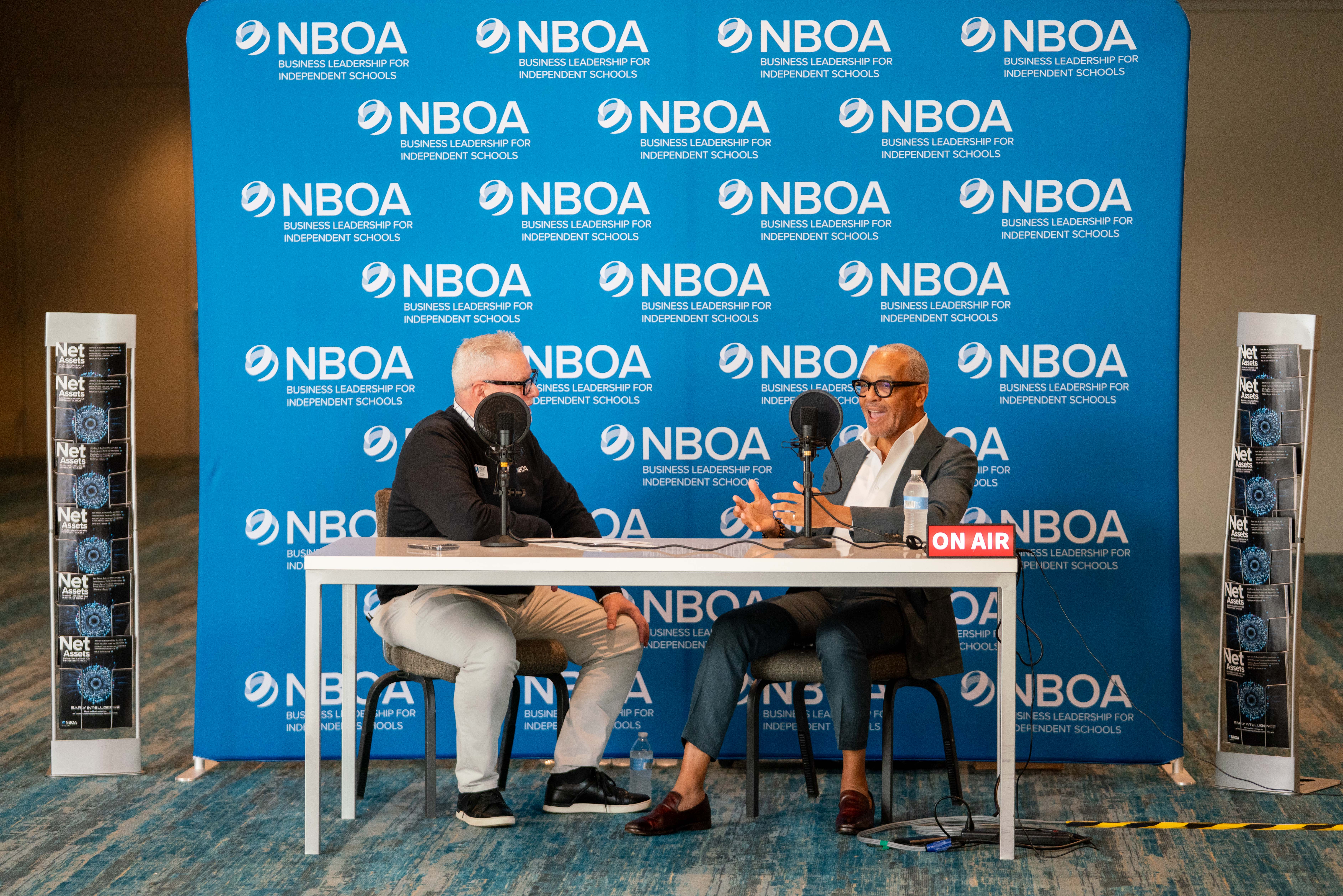 Dallas Joseph and Jeff Shields sit down to talk at the live recording of the Net Assets Podcast