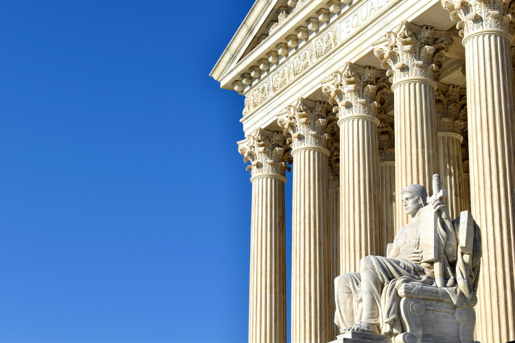 supreme court stock image