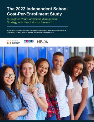 The 2022 Independent School Cost-Per-Enrollment Study cover